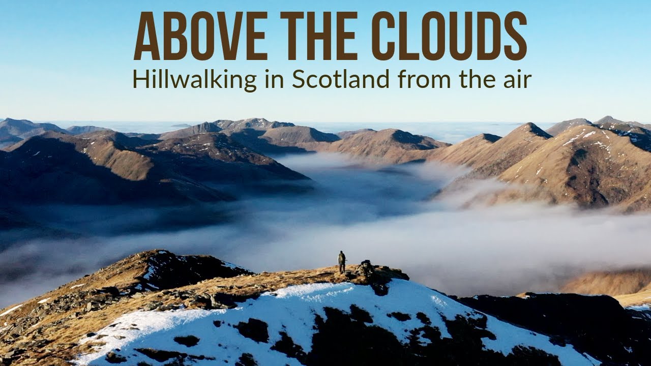Above the Clouds - Hillwalking in Scotland from the air