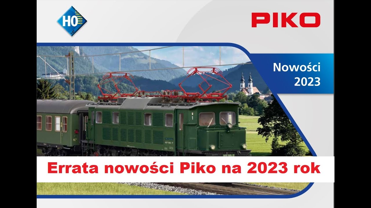 Errata nowości Piko na 2023 rok
