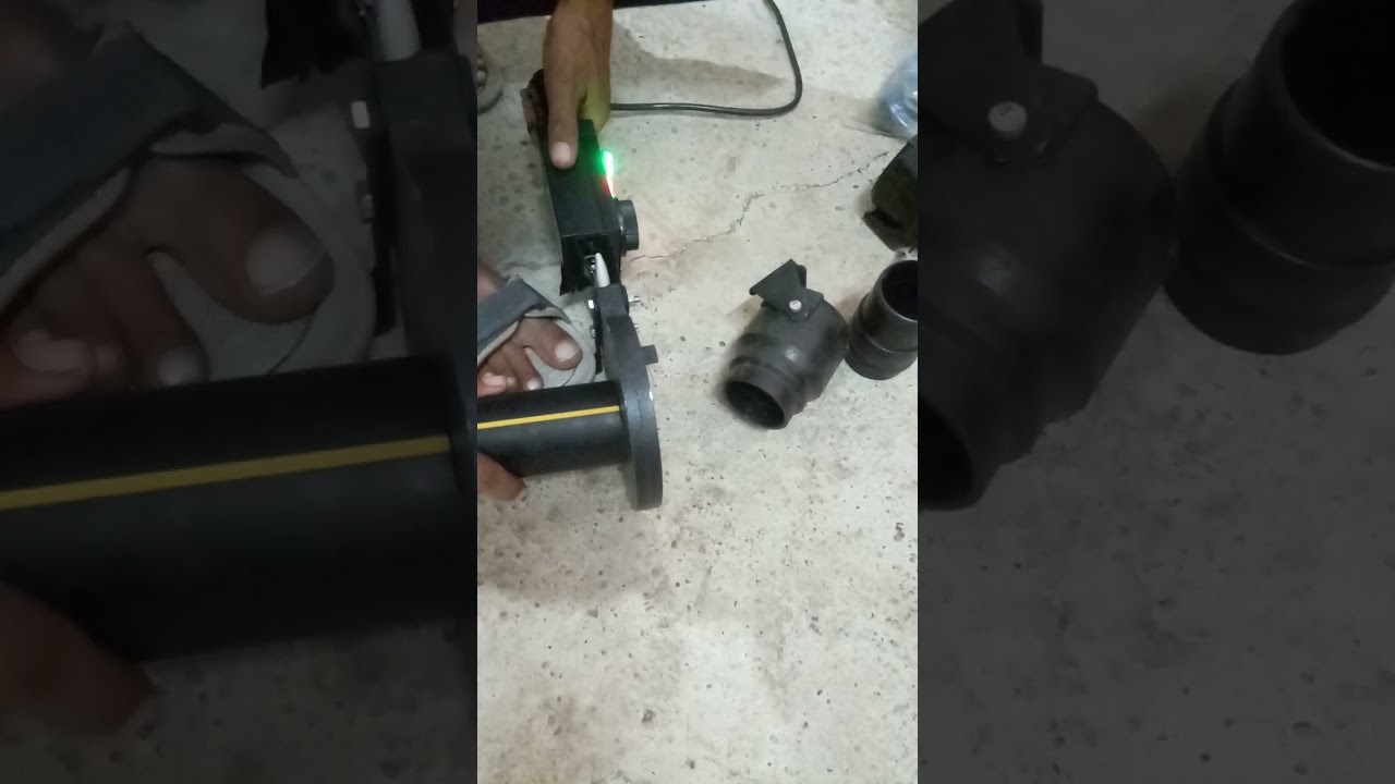 HDPE Pipe Welding By Hot Plate