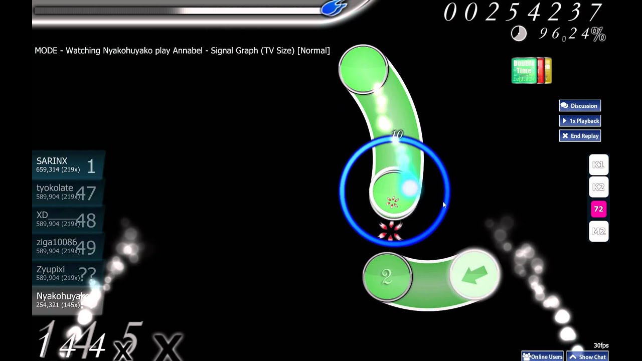 Annabel - Signal Graph (TV Size) [Normal] [DT, HR, HD] osu!