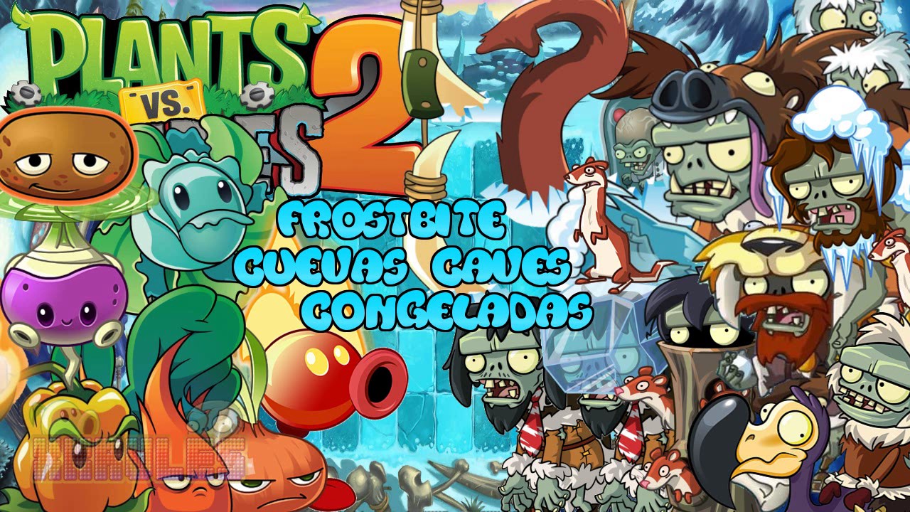 Plants vs Zombies 2 MUSIC: Frostbites Caves (Cuevas Congeladas) + DM + UB