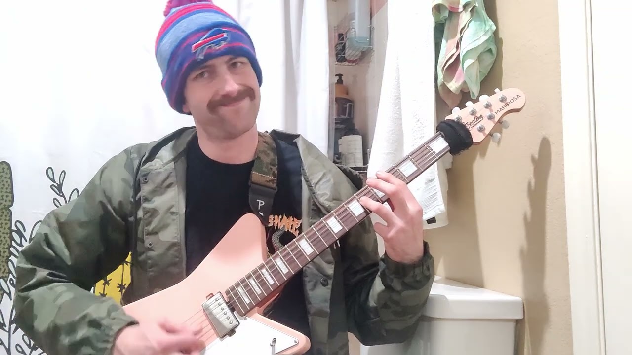 King nine- Scared to Death (guitar cover)