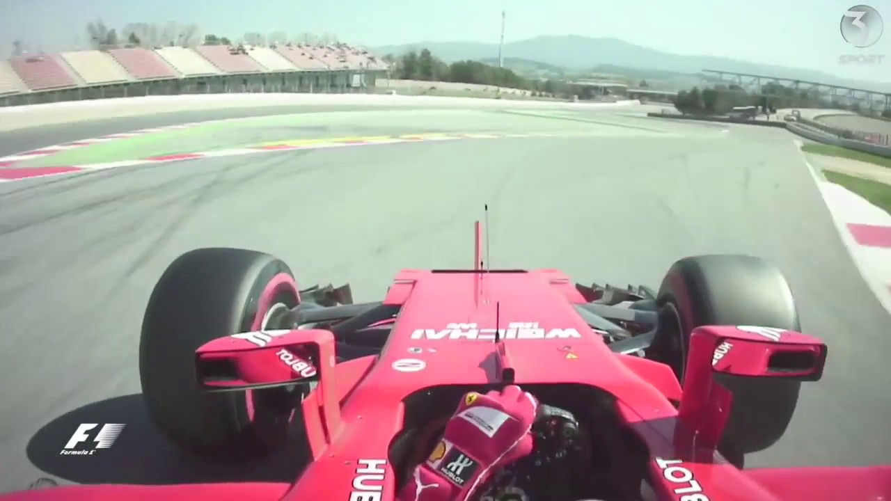 F1 2017 Onboard: Räikkönen Fastest Lap Of Testing