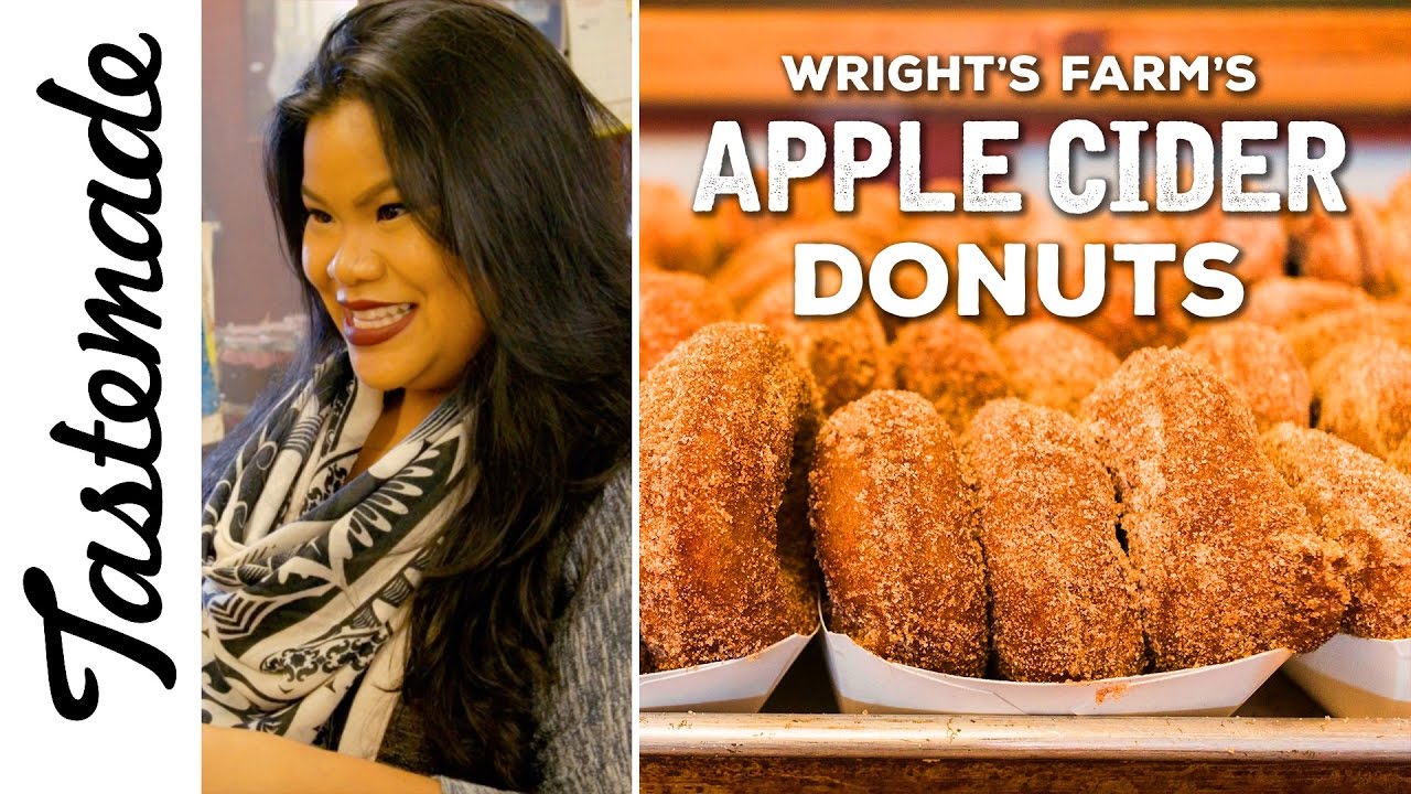Famous Wright's Farm Apple Cider Donuts | The Tastemakers-Jen Phanomrat