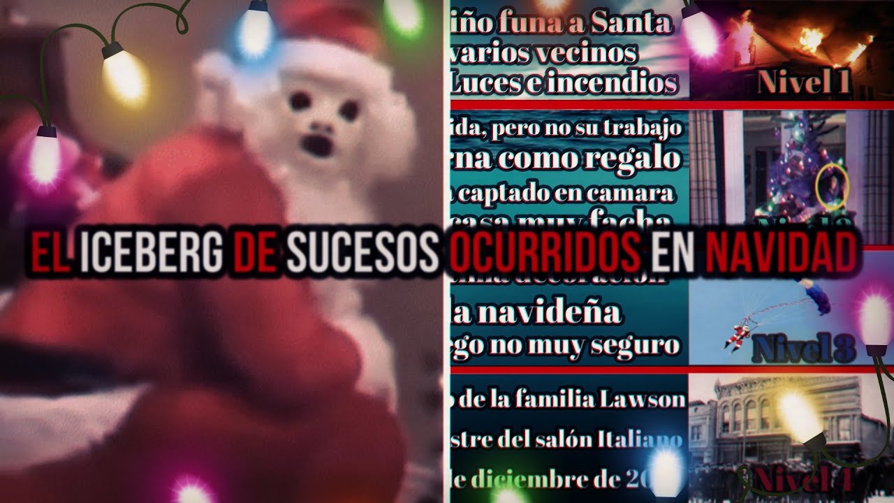 El iceberg de sucesos ocurridos en Navidad { Remake }
