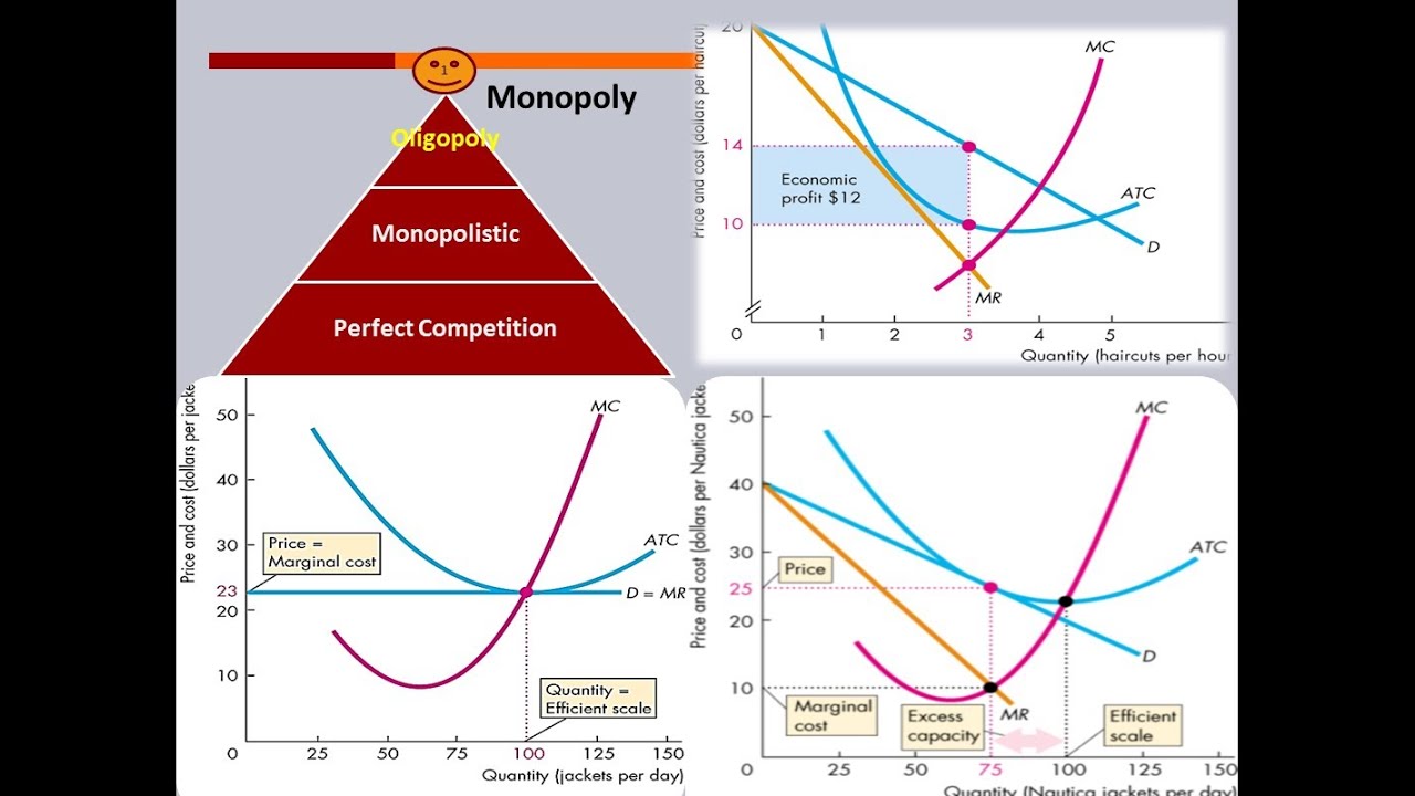Market Structures Explained: Perfect Competition, Monopoly, Oligopoly, Monopolistic Competition