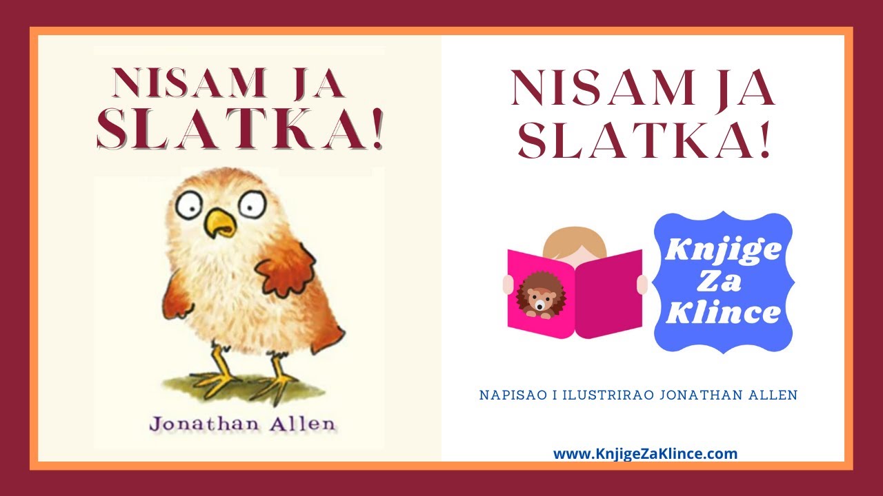 🦔 PRIČE ZA DJECU - Nisam Ja Slatka! - Slikovnice - Priča o odnosu majke prema svojim malim bebama