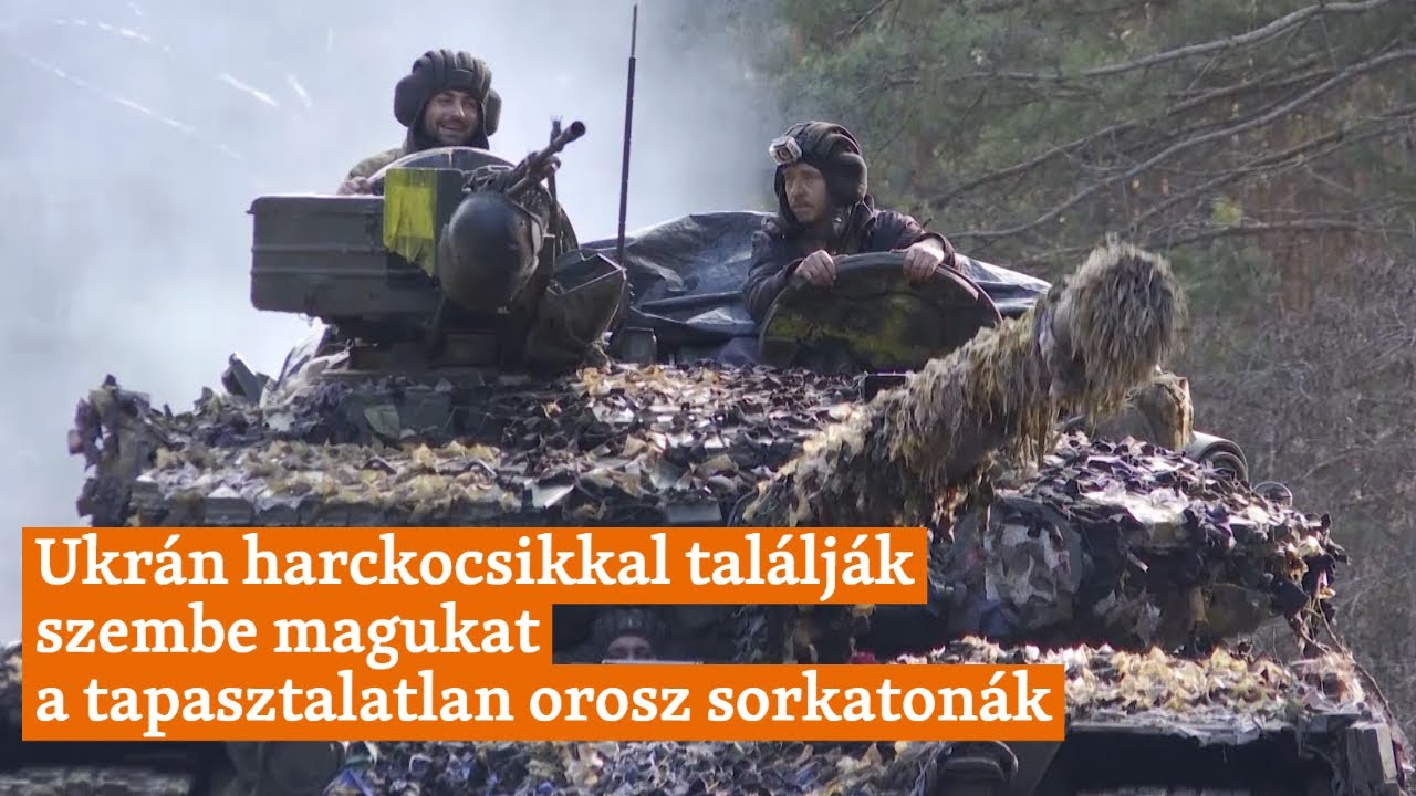 Ukrán harckocsikkal találják szembe magukat a tapasztalatlan orosz sorkatonák