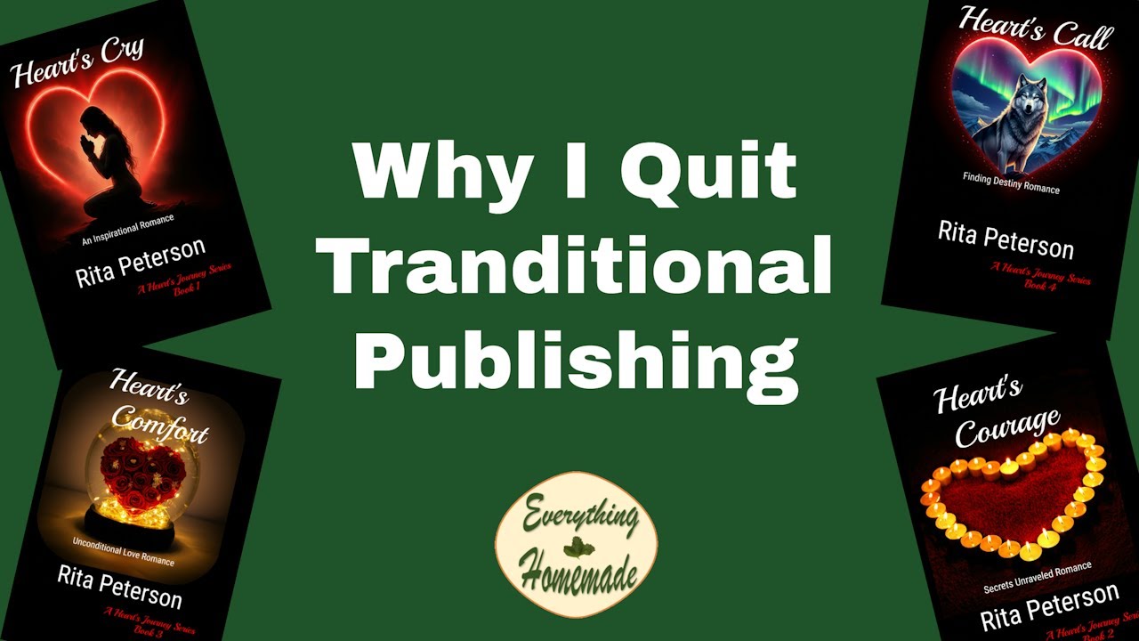 Why I Quit Traditional Publishing and Self Published Instead...