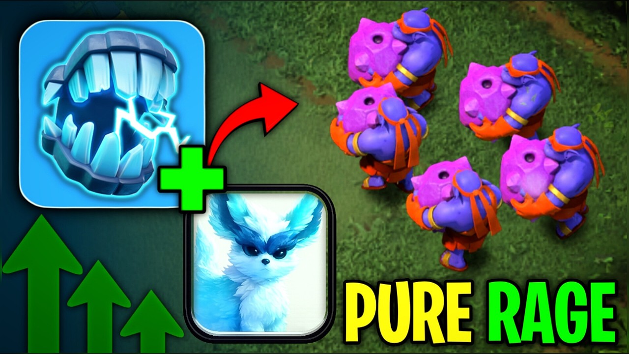 Only Use Rage Spell! Why Pros Switched To The TH18 DD Charge Super Bowler Meta | Clash Of Clans