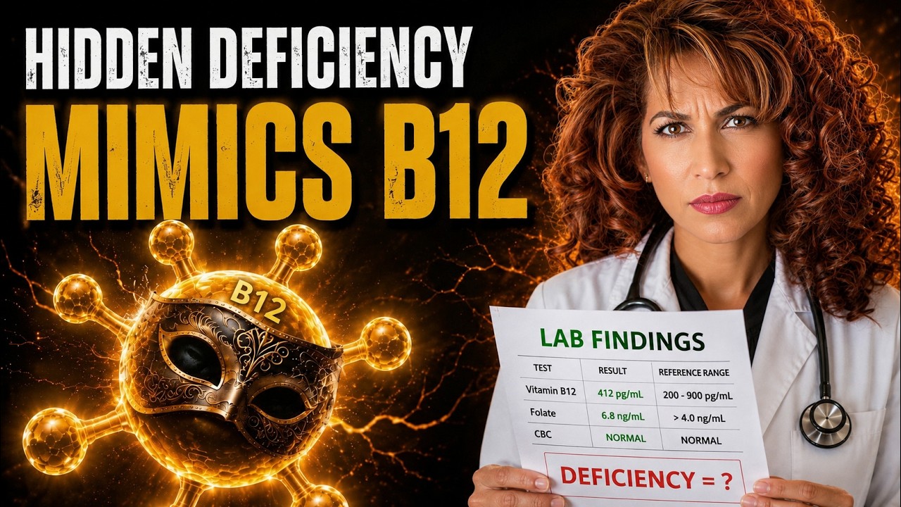 &laquo;Нормальный&raquo; анализ на B12? НЕИЗВЕСТНЫЙ дефицит, вызывающий нервную боль &mdash; Врачи-неврологи