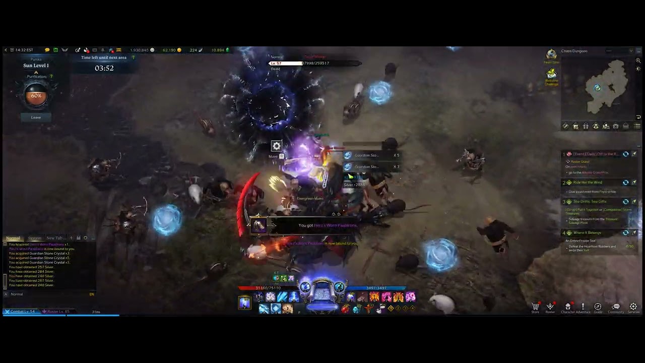 Lost Ark - Sorceress 1370 Chaos Dungeon Build