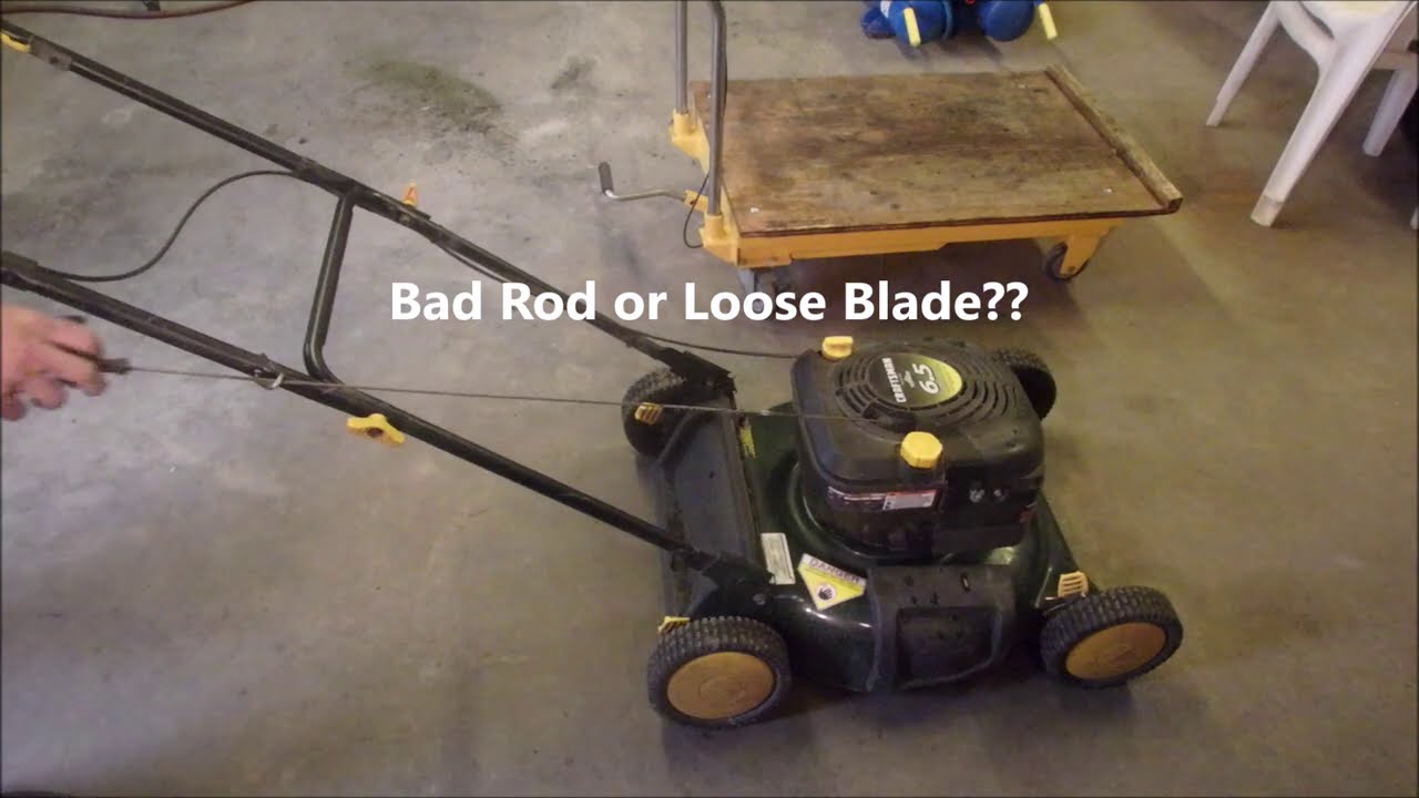 Blown Rod Noise on a Mower???