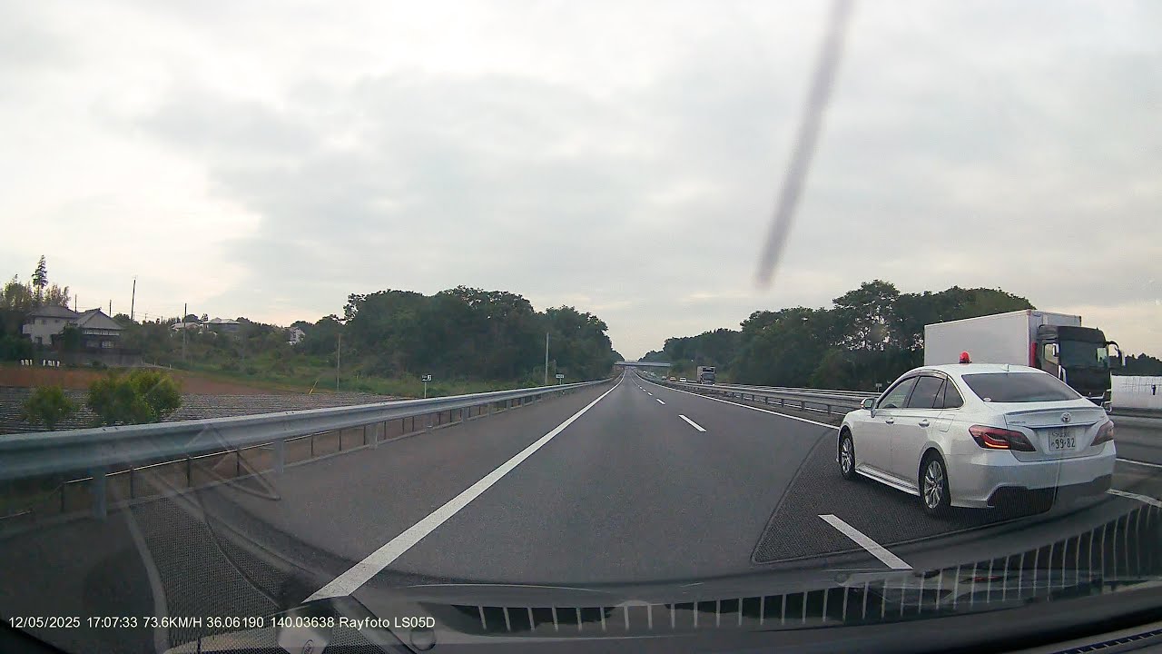 不正速度取締に遭遇