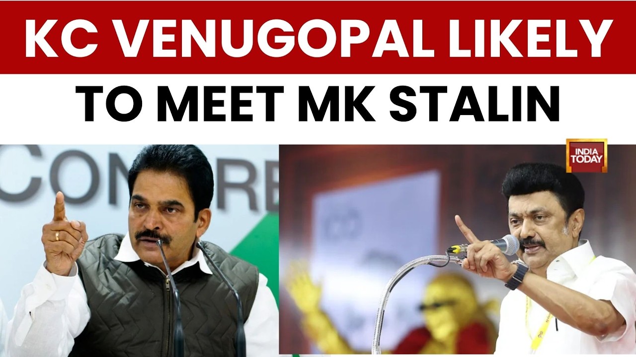 Congress Leader KC Venugopal Likely To Meet MK Stalin Tonight Amid DMK-Cong Tussle | Tamil Nadu