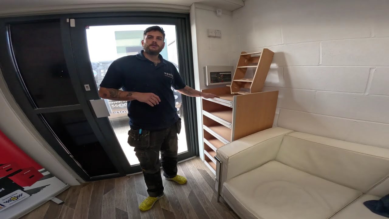 Ford Transit Custom Racking Upgrade &ndash; My New Electrician Setup