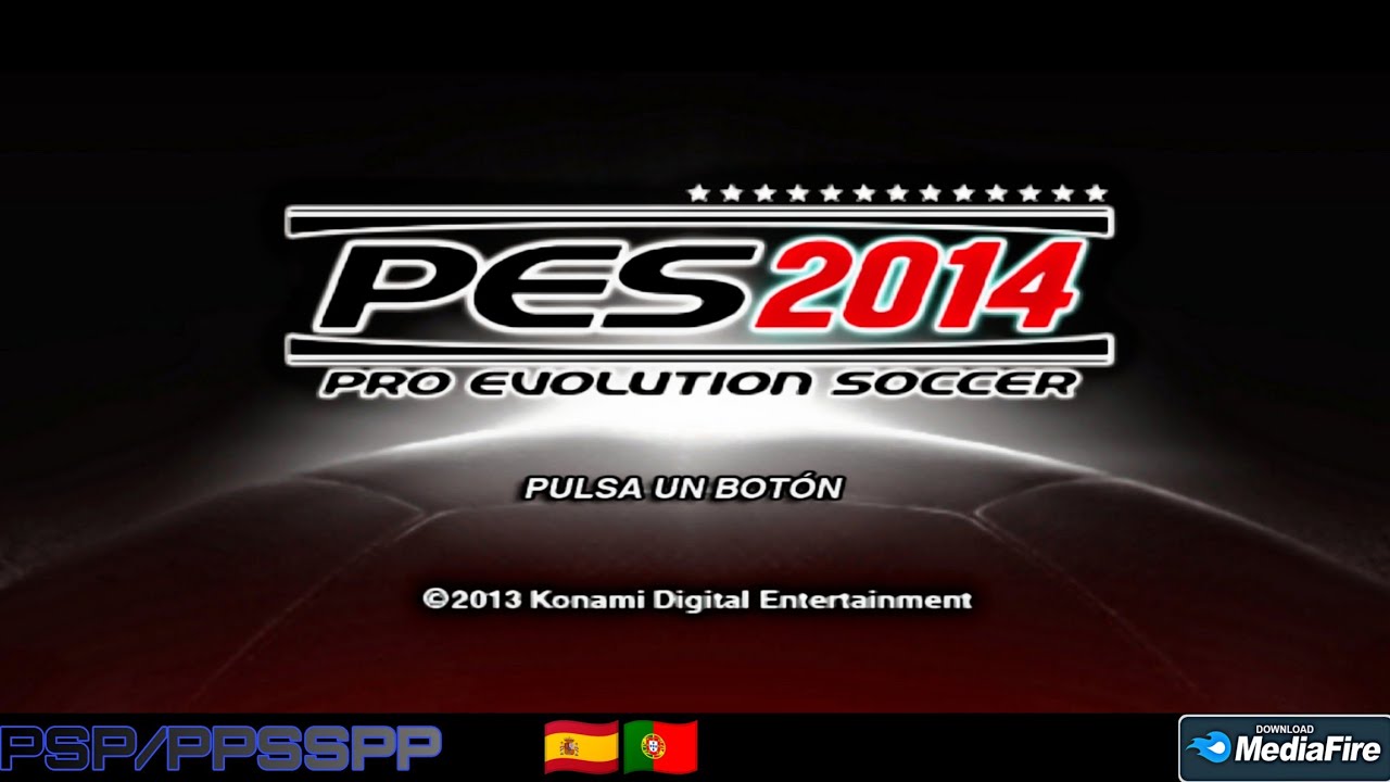 ⬇️ Descargar PES 14 Original para PSP/PPSSPP con Cámara lejana son bugs (Link Mediafire)