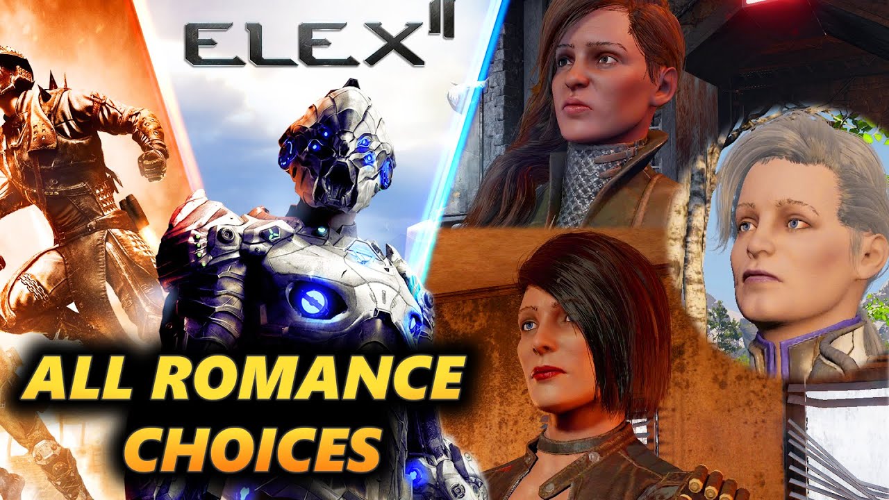 Elex 2 All Romance Choices, Reactions and Spend Time Scenes