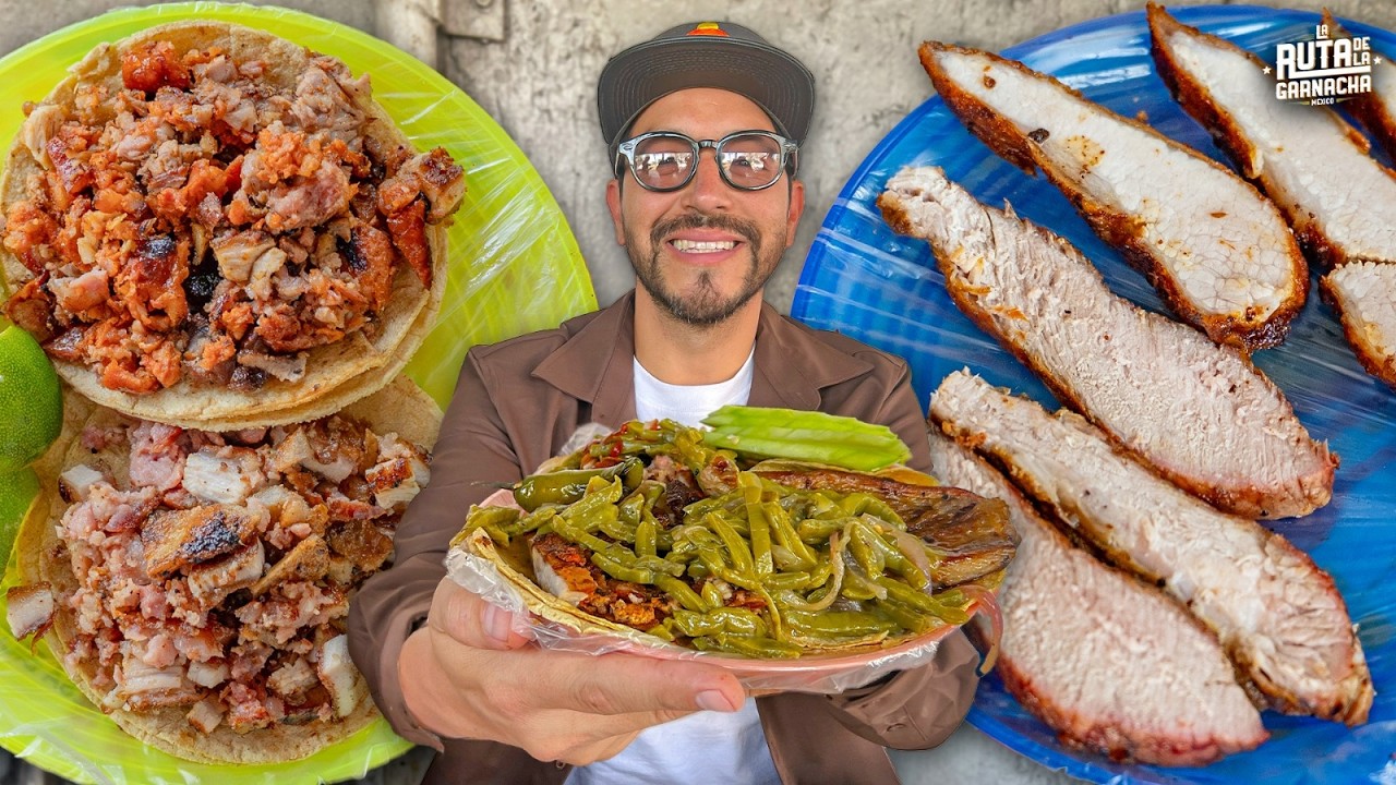 Los MEJORES TACOS DE BARRIGA FRITA EN MANTECA | La Ruta de la Garnacha 