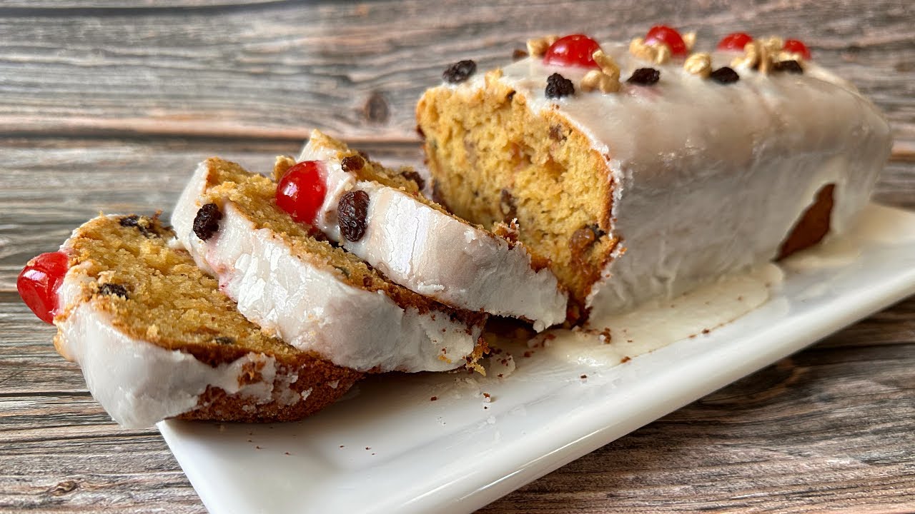 Pastel en minutos! Clásico Budín Ingles Sin Gluten Sin Manteca🎄