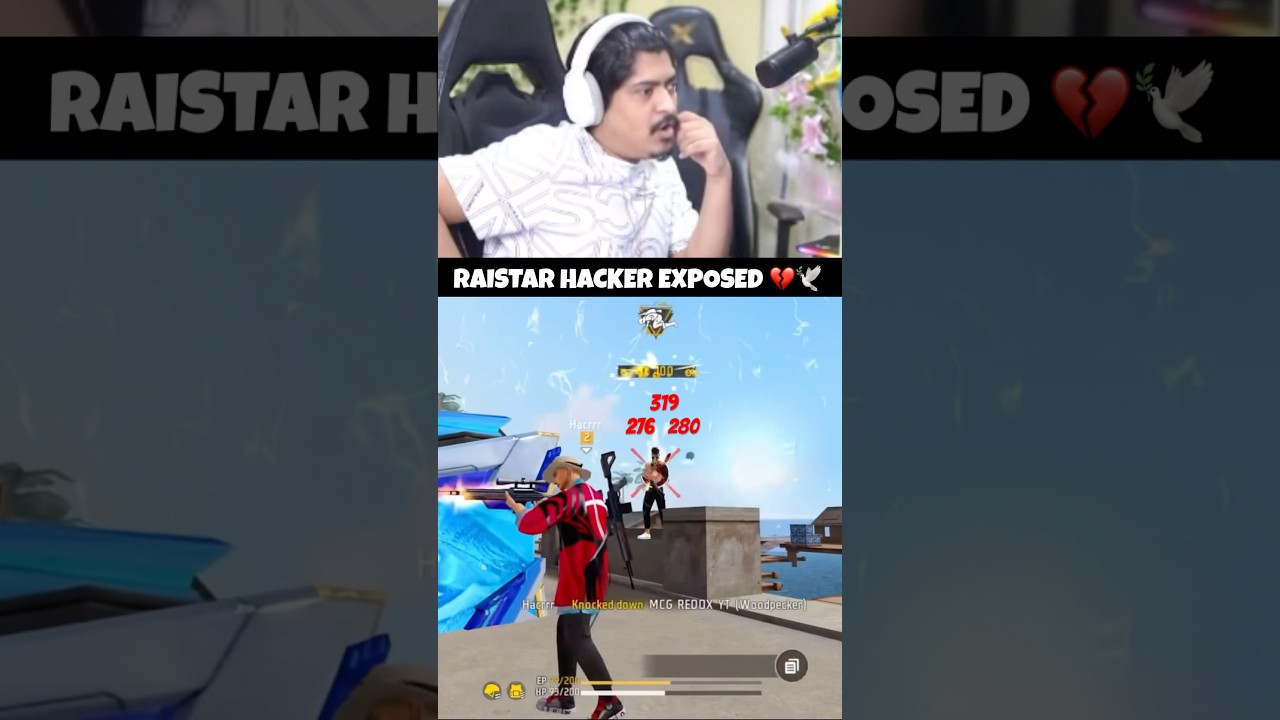 RAISTAR USING PANEL💔🕊️HACKER EXPOSED ON GYANGAMING LIVE STREAM #shorts #short #raistar #gyangaming