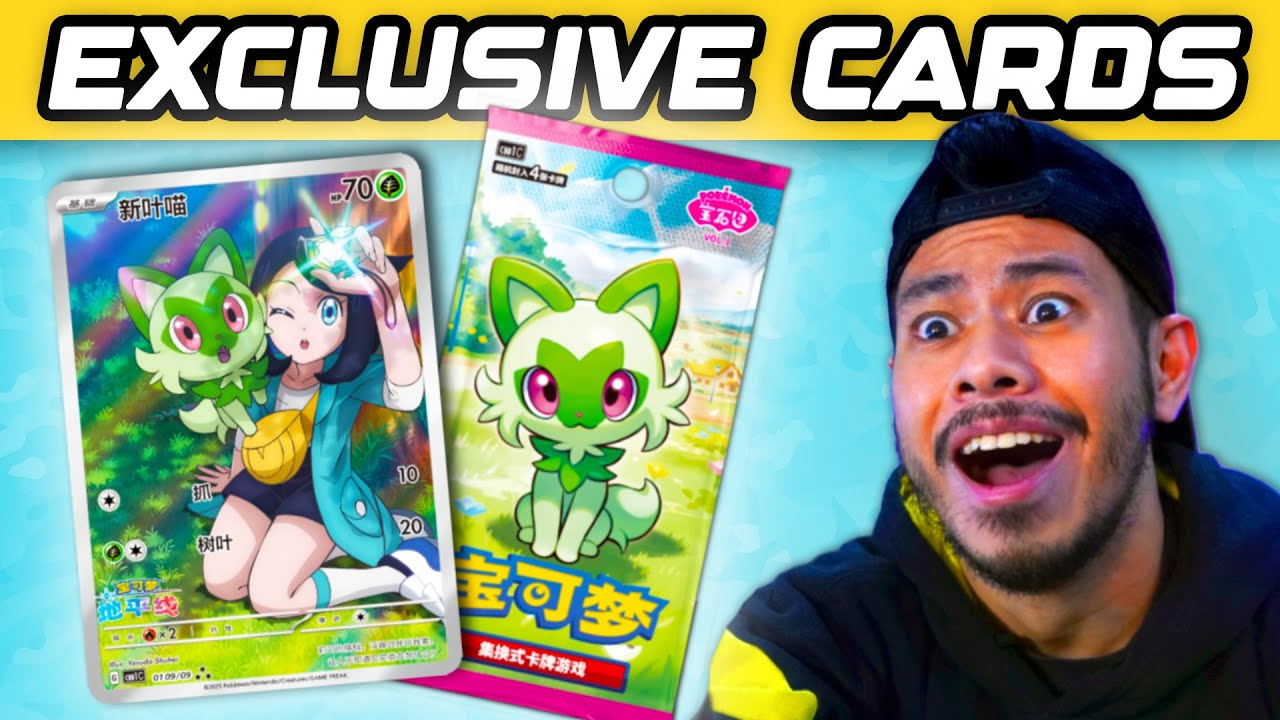 I Opened the EXCLUSIVE Pokemon Horizons TCG Set | Chinese Gem Pack Vol. 1