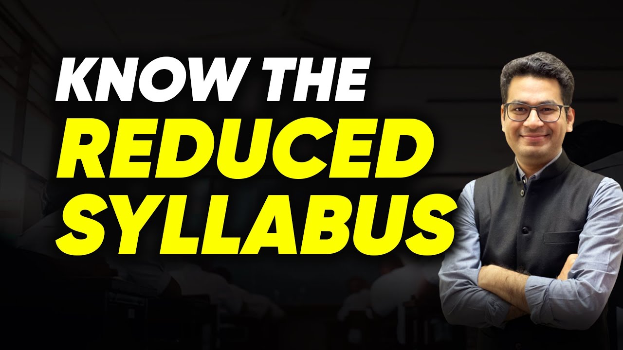 JEE Main 2024 Reduced Syllabus | Comparison with 2023 | Know in Depth | Anup Sir