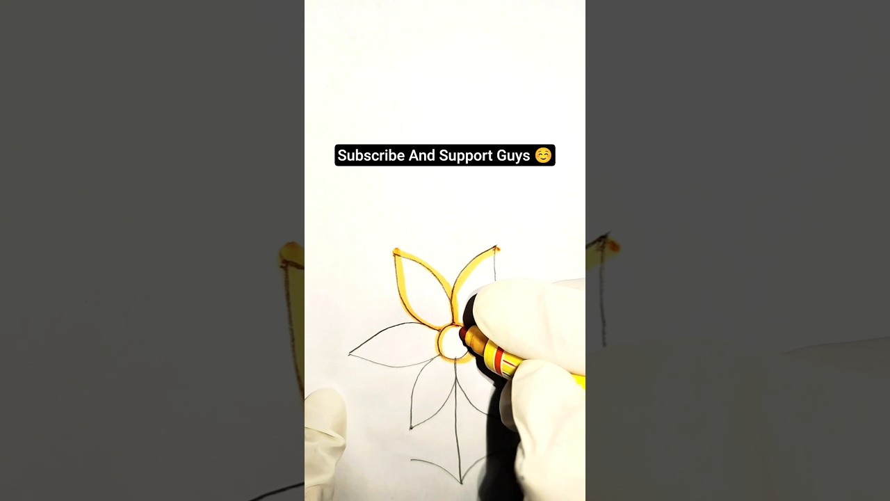 How To Make Easy Sunflower🌻 | 