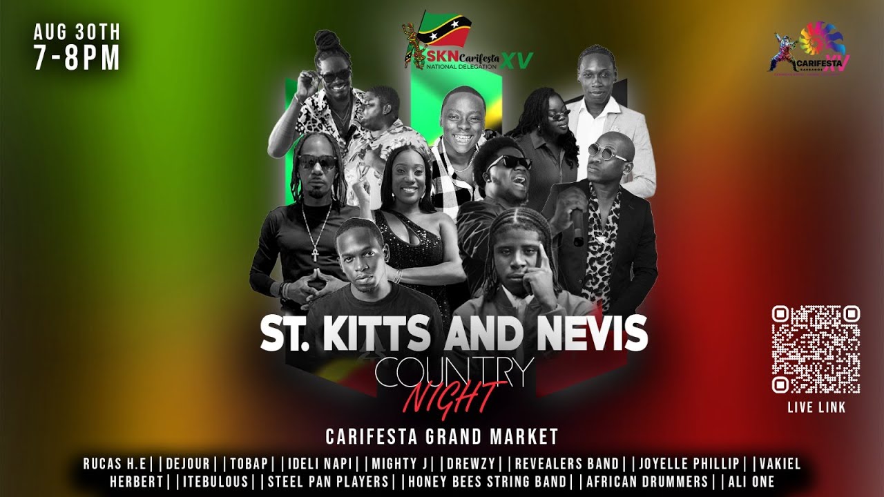 Country Night - St. Kitts and Nevis | Carifesta XV - August 30, 2025