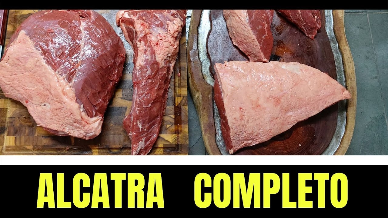 3 PEÇAS, Separação do Alcatra Completa - Picanha, Alcatra e Maminha - Segredos do Churrasco #29
