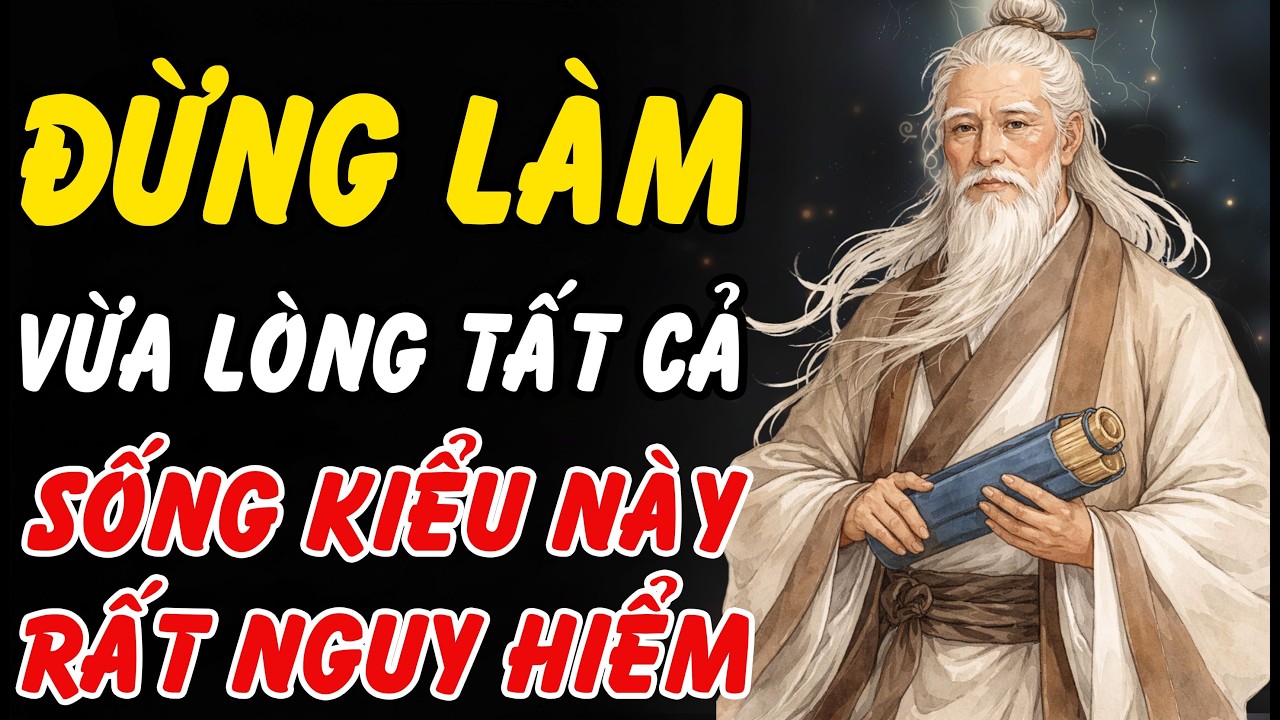 SỐNG KIỂU NÀY RẤT NGUY HIỂM Cổ Nhân Đúc Kết Người Luôn Làm Vừa Lòng Tất Cả Là Người Mệt Mỏi Nhất