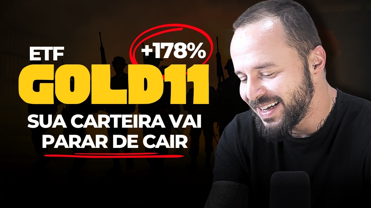 GOLD11: ETF que Investe em Ouro:  Pare De Perder Para a Bolsa
