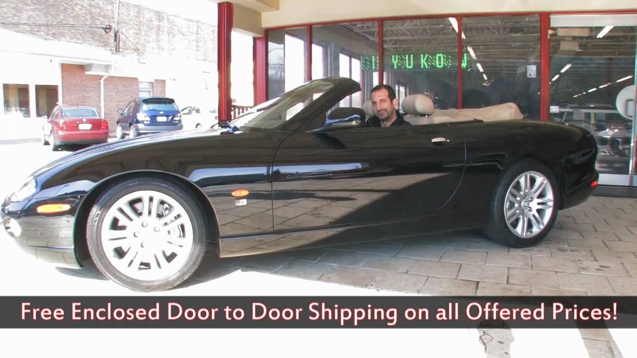 2005 Jaguar XKR Convertible for sale with test drive, driving sounds, and walk through video