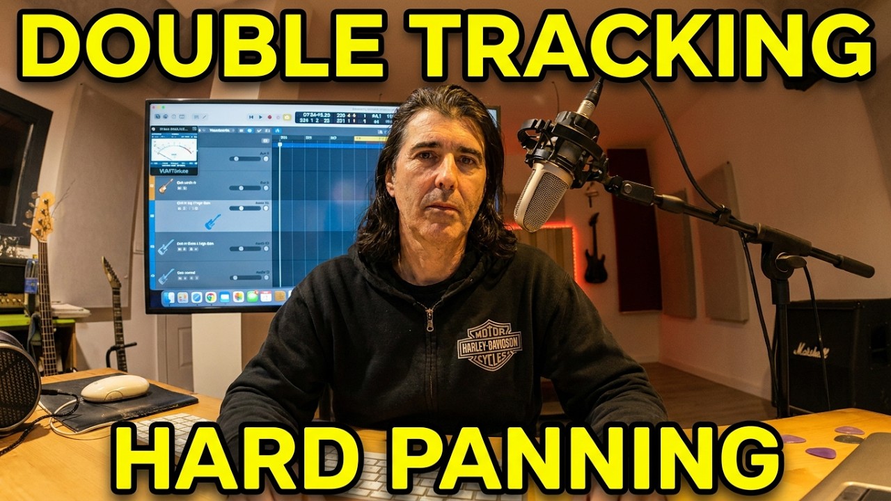 COMO GRABAR GUITARRAS METAL CORRECTAMENTE | DOUBLE TRACKING Y HARD PANNING