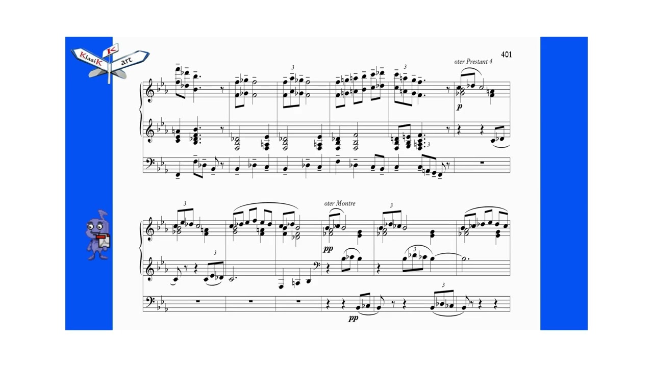 Usandizaga - Fantasia for Organ | Score Video