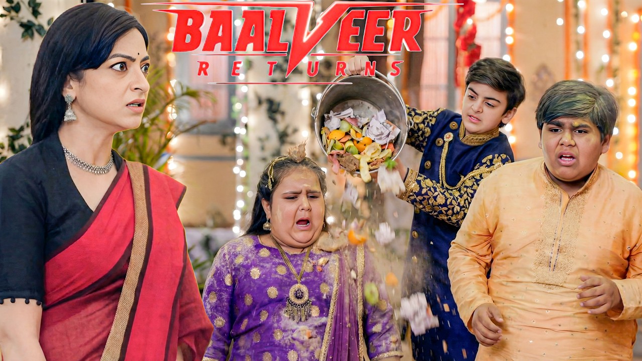 विवान की गंदी शरारत! मासूम बच्चों पर फेंका कूड़ा || Baalveer Returns