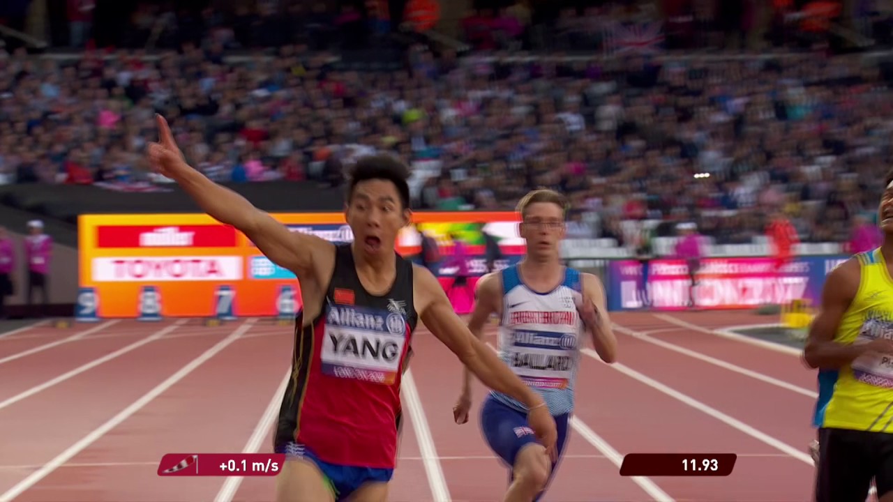 Final 100m T36 - bronze Rodrigo Parreira