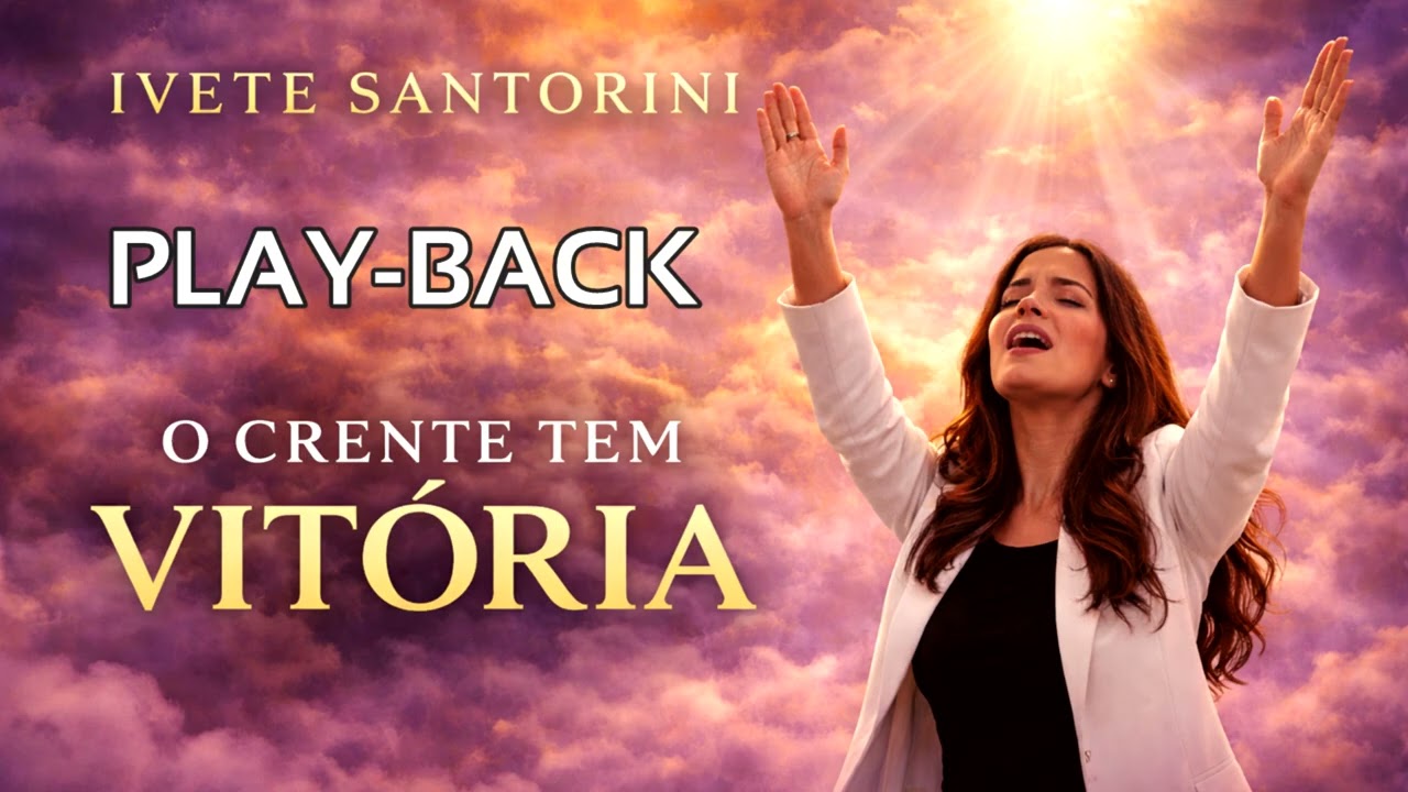 LIBERADO O PLAY BACK DA MÚSICA O CRENTE TEM VITÓRIA DA CANTORA IVETE SANTORINI