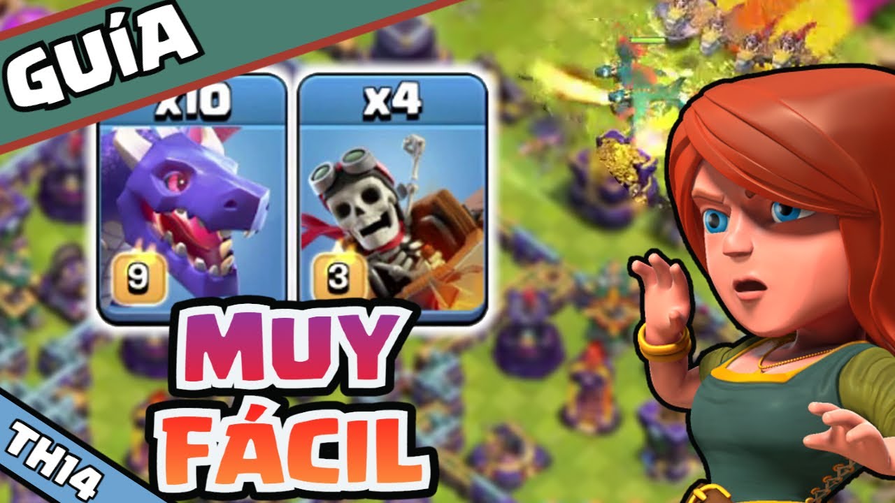 🐲🎈HYDRA ESTRATEGIA de ATAQUE TH14  🐲🎈  [DRAGONES + MONTADRAGONES] 2023