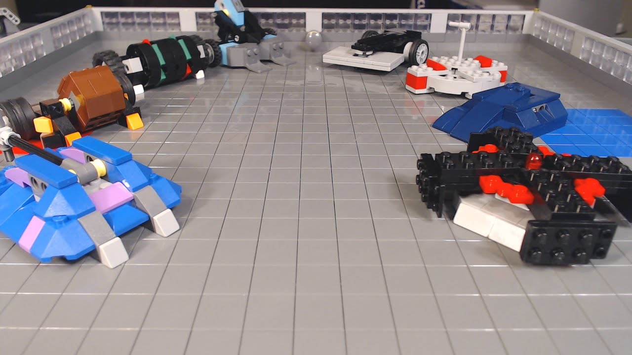 Lego Battlebots Fight Night Tombstone vs Skorpios