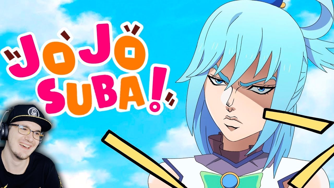 ДЖОДЖОСУБА ► ДЖО ДЖО И КОНОСУБА ( JOJOSUBA JOJO БОГИНЯ БЛАГОСЛОВЛЯЕТ ПРЕКРАСНЫЙ МИР ЖОЖО ) | Реакция