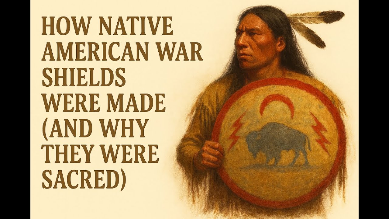 How Native American War Shields Were Made 🛡️✨ (And Why They Were Sacred)