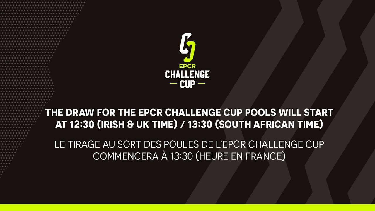 Investec Champions Cup & EPCR Challenge Cup 2026/27 Pool Draws