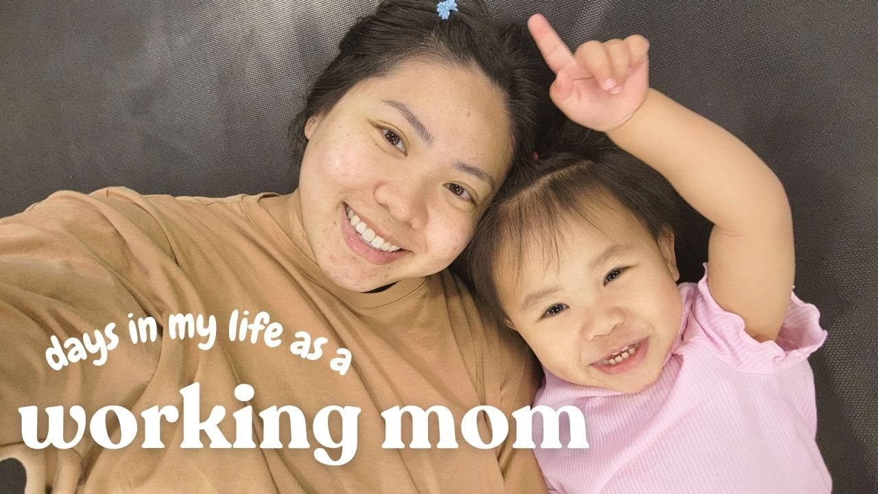 days in the life of a 9 to 5 working mom of two | VLOG