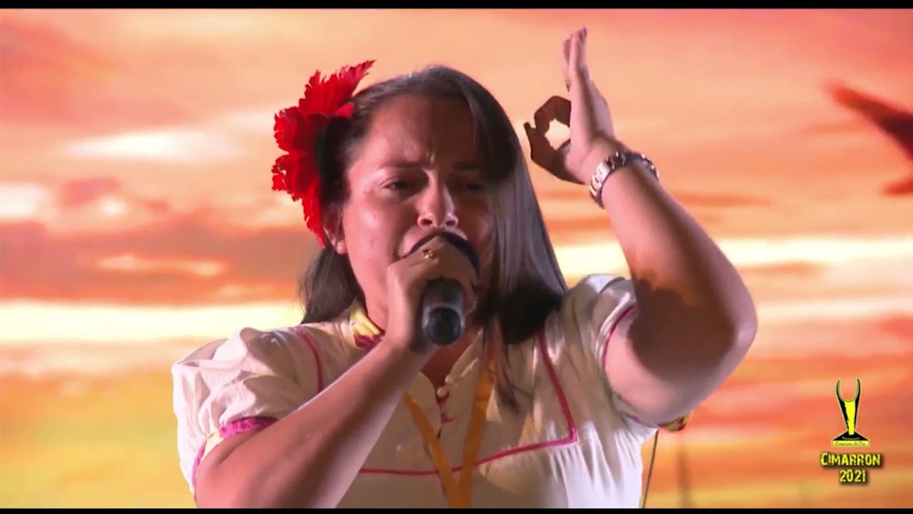 AZURY DEL MAR PEDRAZA 1  PUESTO EN   VOZ RECIA FEMENINA   CIMARRON DE ORO 2021