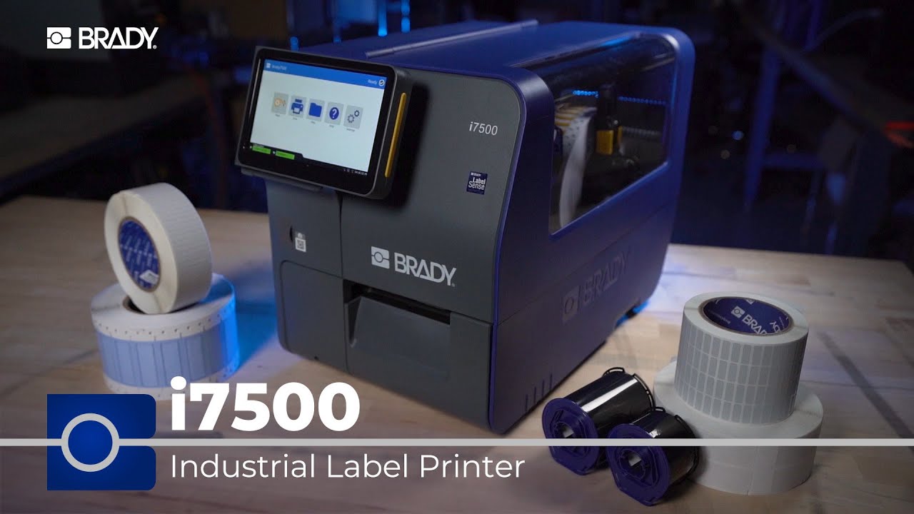 Brady i7500 Industrial Label Printer | Overview