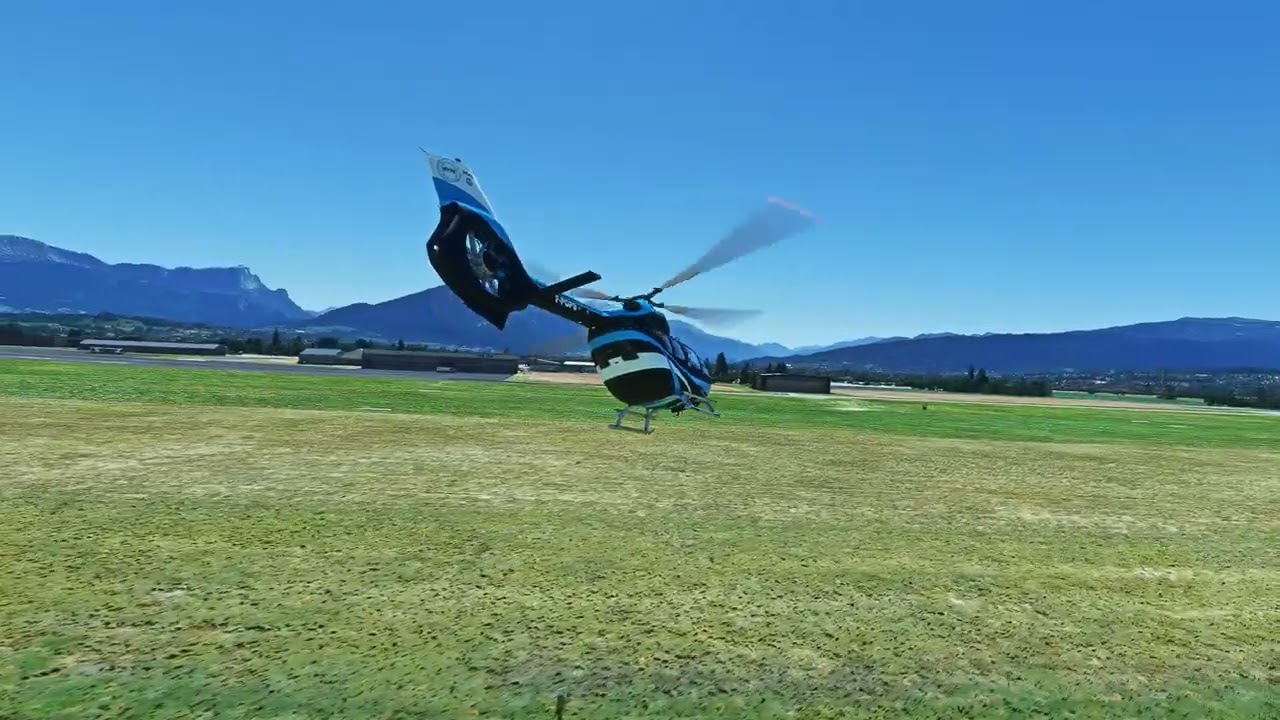 MSFS landing H145 Build308 + @rkApps-shop  + LLH Cr&eacute;ations LFLP