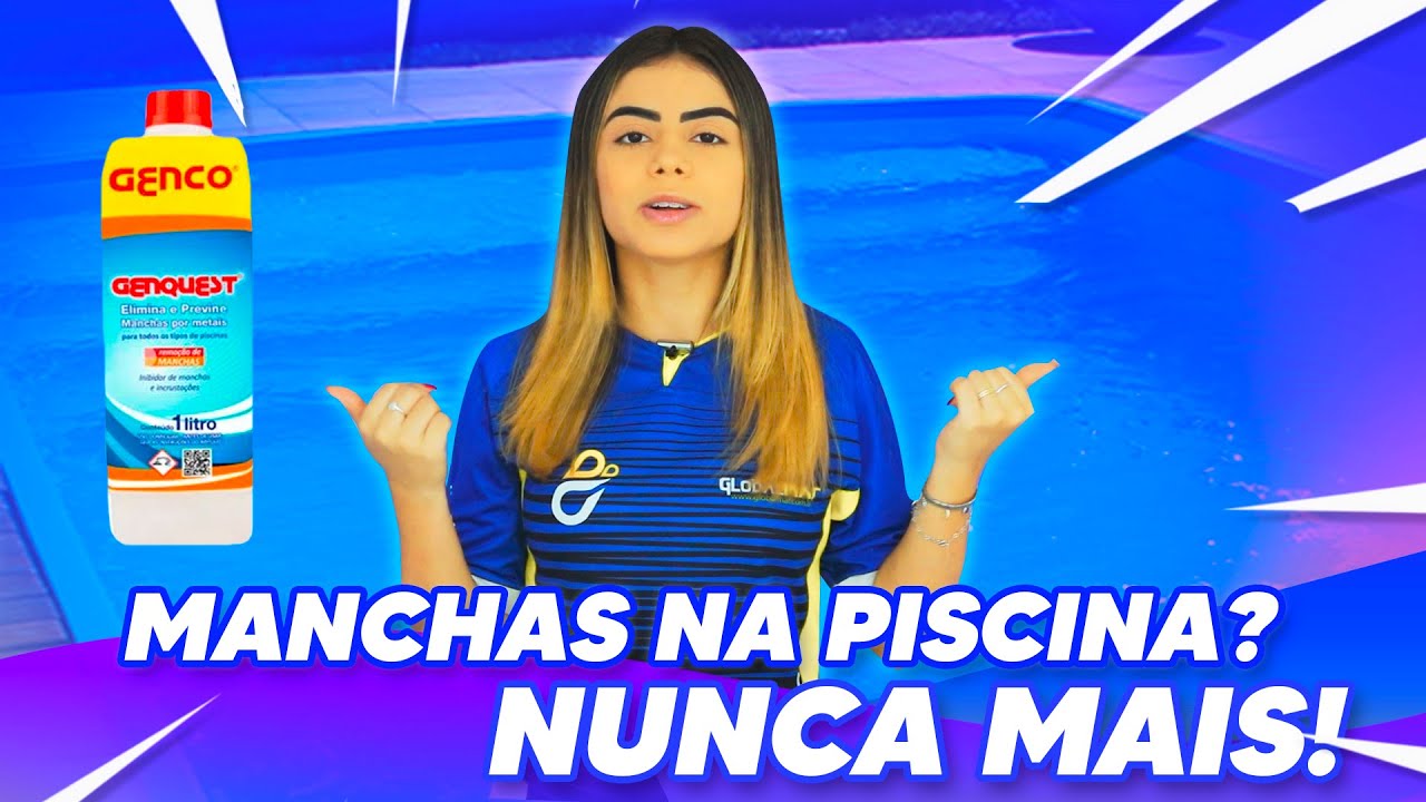 SUA PISCINA ESTÁ COM MANCHAS NO FUNDO? COM ESSE PRODUTO NÃO MAIS!