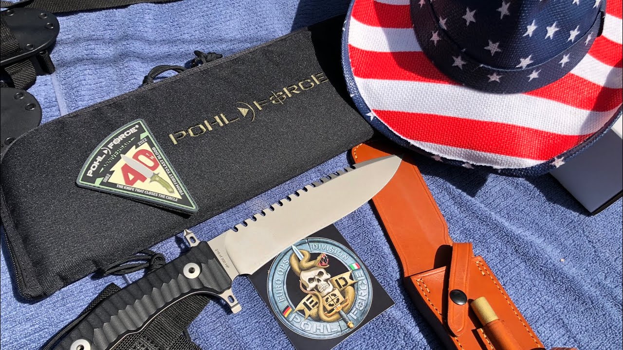 RAMBO POHL FORCE MK-9 LEGACY HOPE PROTOTYPE KNIFE ( celebrating 40 years of RAMBO )