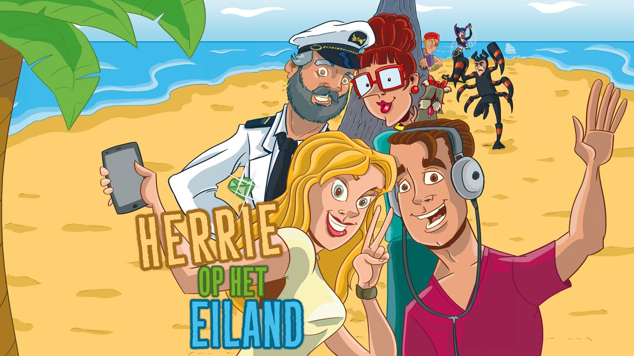 Afscheidsmusical 2016 groep 8 de trailer: Herrie op het eiland